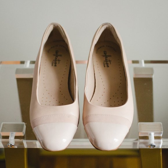 Clarks Shoes - Clarks Women's Juliet Monte Flat Blush Leather 6